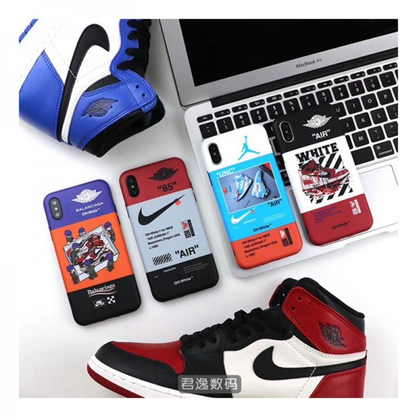 オフホワイト Iphone12 Pro/12 pro max/12 miniケース ブランド 創意柄 Balanciaga バレンシアガ IPHONE 11/11pro Max/X/XR/XSケース Nike ナイキ Off White アイフォン12/X/8/7/6/6s/se2スマホケース Air Jordan ジョーダン ジャケットカバー 