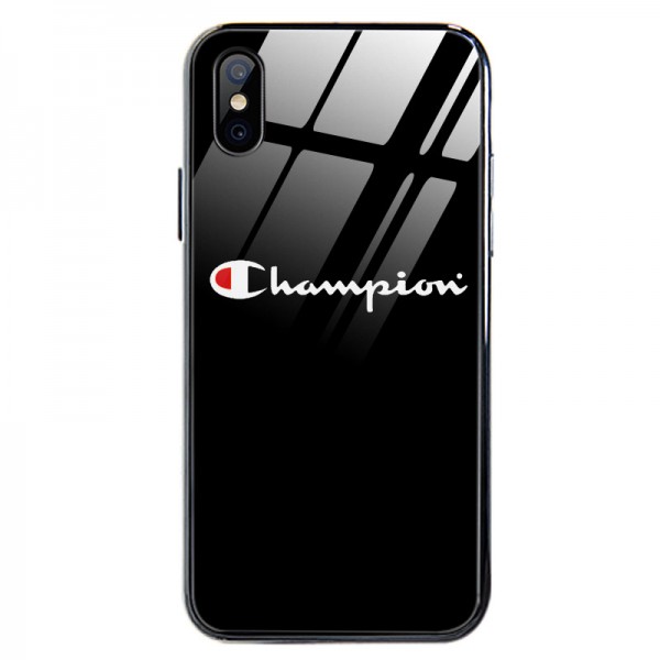 ブランド チャンピオン iPhone13pro max/13pro/13スマホケース 強化ガラス 耐衝撃 champion アイフォン12pro/12pro max/12保護カバー 大きいロゴ付き 流行り iphone11pro max/11pro/11ケース 個性 ファッション キズ防止 メンズ レディース